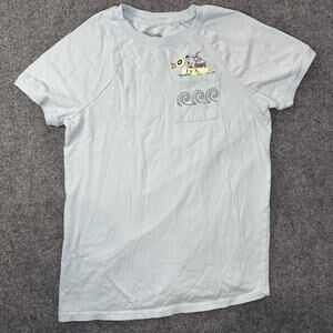 Disney Nightmare Before Christmas Lock Shock & Barrel Pocket T-Shirt Sz (S) Blue